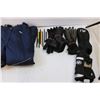 Image 3 : Golf Club Cover, 1 Hockey Glove ,Kids Size 7 Snow Pants, 3 Pair's Of Gloves +Basket