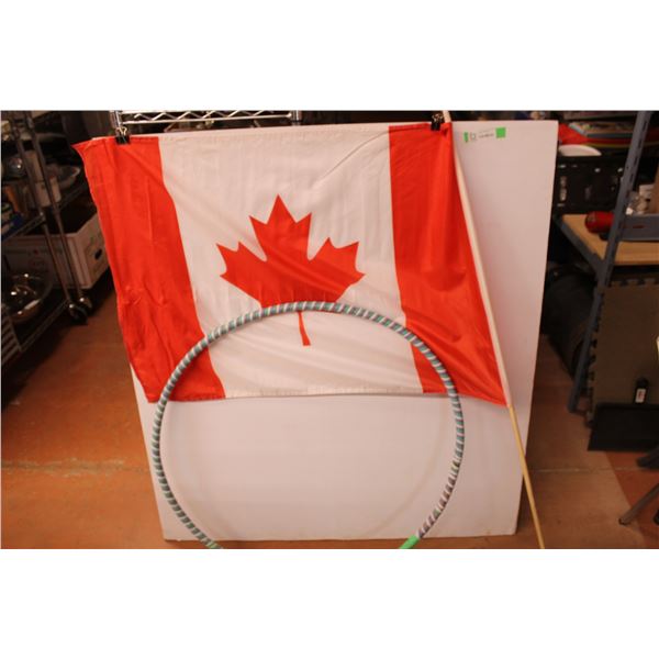 *Hula Hoop + Canadian Flag