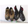 Image 1 : Brown Pair Shoes(Size 11)+ Pair of Waterproof Shoes