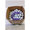 Image 1 : Plastic Horseshoe and Box of Golf Balls