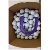 Image 2 : Plastic Horseshoe and Box of Golf Balls