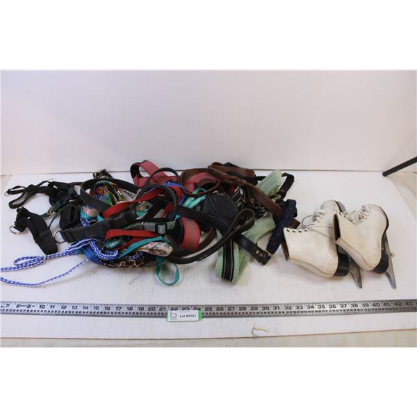 Dog Leashes+ Size 6 Figure Skates