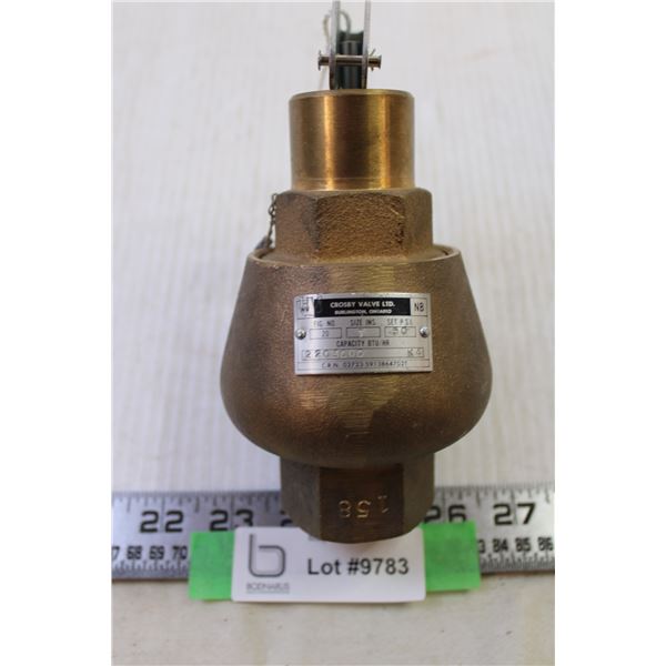 Crosby Hot Water Valve