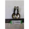 Image 1 : (2) Silver Plate Peter Rabbit Baby Spoons