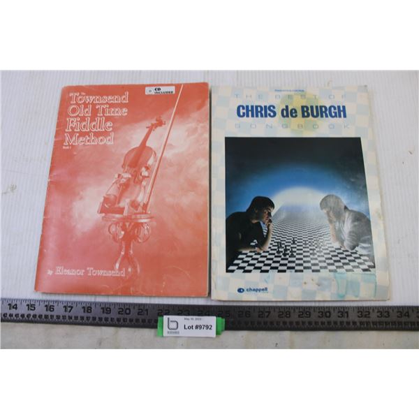 Townsend Old Time Fiddle Method Book 1+The Best of Chris De Burgh Songbook