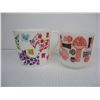 Image 2 : (2) Fire King Bowls and (2) Coffee Mugs- (1) is Glasbake