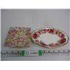 Image 1 : Royal Albert Tray and Ceramic Dish