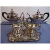 Image 2 : Old English Reproduction Tea Set-(6) Pieces in All