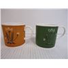 Image 3 : (4) Made in England Tea Cups and Set of Salt/Pepper