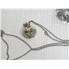 Image 3 : Assorted Costume Jewelry Pieces -Ladies Pocket Watch (not running)