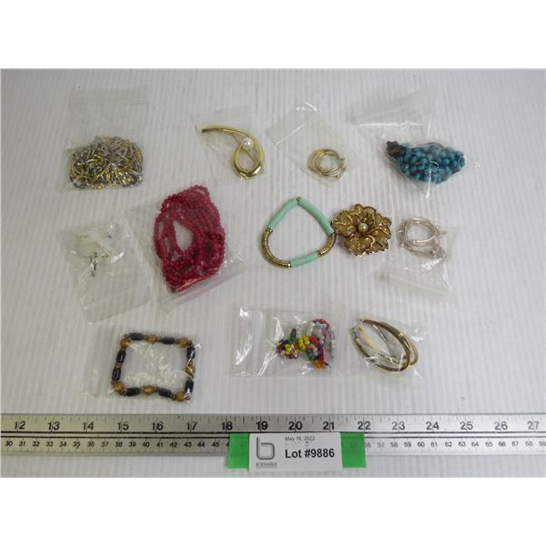 Assorted Costume Jewelry Pieces