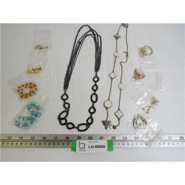 Assorted Costume Jewelry Pieces