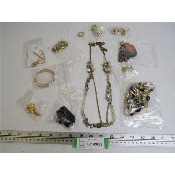 Assorted Costume Jewelry Pieces