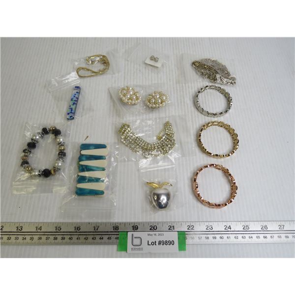 Assorted Costume Jewelry Pieces