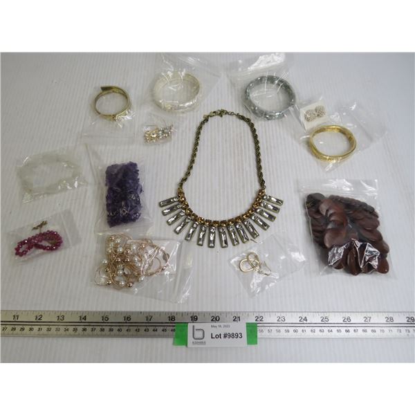 Assorted Costume Jewelry Pieces