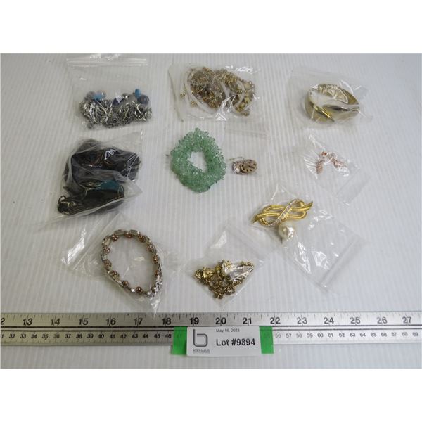 Assorted Costume Jewelry Pieces