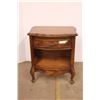 Image 1 : *Wooden Night Stand with Drawer - 24" x 16" x 27"