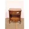 Image 2 : *Wooden Night Stand with Drawer - 24" x 16" x 27"