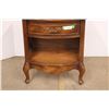 Image 4 : *Wooden Night Stand with Drawer - 24" x 16" x 27"