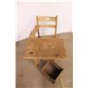 Image 4 : *Vintage Wooden School Desk with Spare Drawer