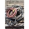 Image 3 : Pallet of Assorted Wiring and Plastic Industrial Hose