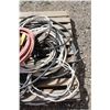Image 4 : Pallet of Assorted Wiring and Plastic Industrial Hose