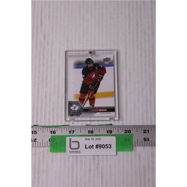 Canada Juniors Hockey Trading Card in Case - Connor Bedard