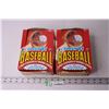 Image 1 : (2) Boxes of Fleer 1991 MBA Baseball Trading Cards (NIB)