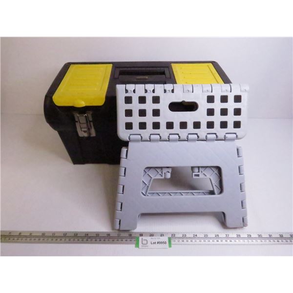 Plastic Tool Box - Plastic Folding Step Stool