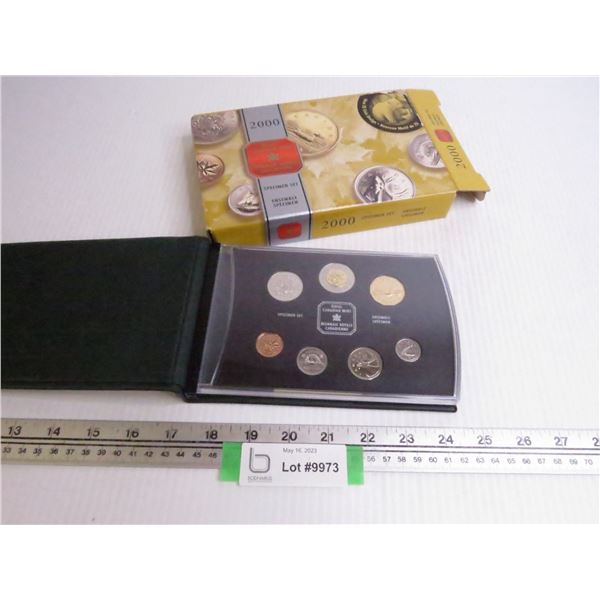 2000 Royal Canadian Mint Specimen Coin Set