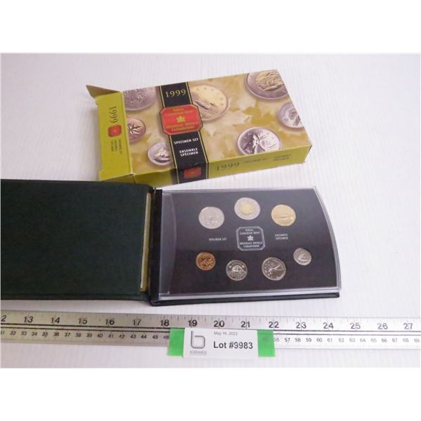 1999 Royal Canadian Mint Specimen Coin Set