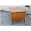 Image 2 : Vintage "The Willson Stationary Company" Wooden 7-Drawer Desk (32x50x31)
