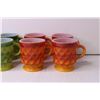 Image 3 : (8) Assorted Fire King Mugs