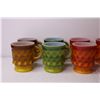 Image 4 : (8) Assorted Fire King Mugs