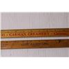 Image 2 : (2) Vintage  Advertising  Rulers (Carman and Winnipeg Manitoba)