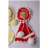 Image 2 : (2) Vintage Doll Head Decorations