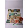 Image 1 : Assorted Items - Animal and Floral Identification Cards, Coasters
