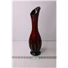 Image 1 : Large Red and Black Vase