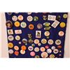 Image 3 : Blanket with Assorted Vintage Pins and Buttons