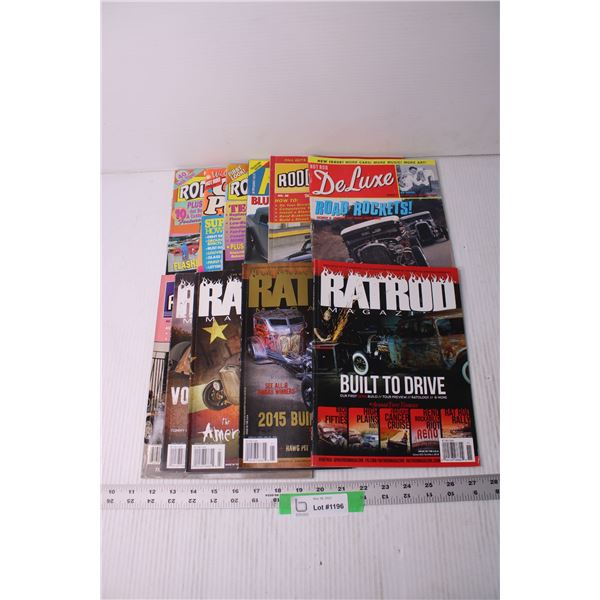 Lot of Assorted Car Magazines - Rodders Digest, Rat Rods