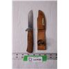 Image 1 : Knife in Leather Sheathe