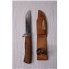 Image 2 : Knife in Leather Sheathe