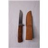 Image 3 : Knife in Leather Sheathe