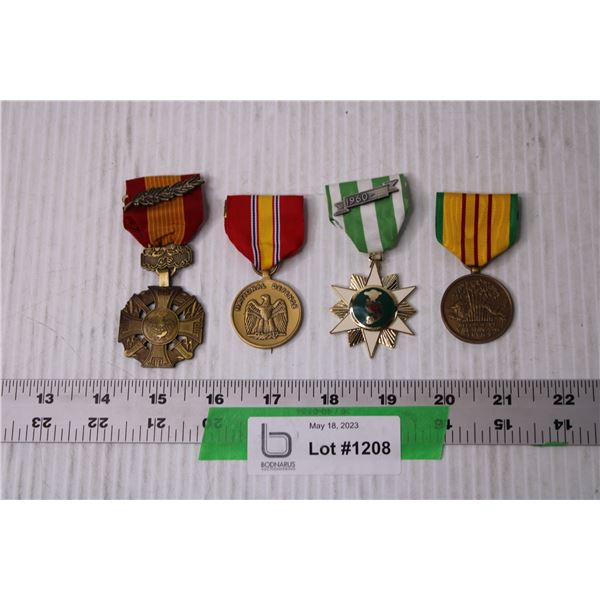 (4) Military Medals