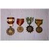 Image 4 : (4) Military Medals