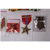Image 2 : (5) Military Medals and Ribbons