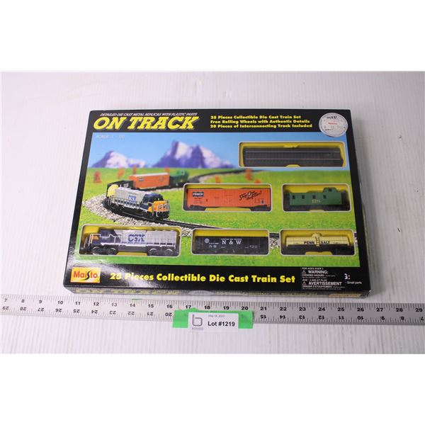 25 Piece Die Cast Train Set (NIB)