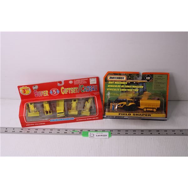 (2) Die Cast Toy Tractor Sets (NIB)