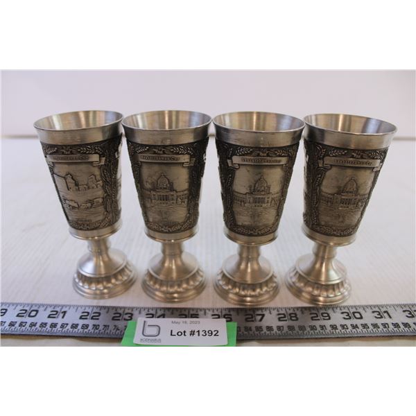 (4) Saskatchewan Cups