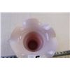 Image 3 : Vintage Pink Glass Vase